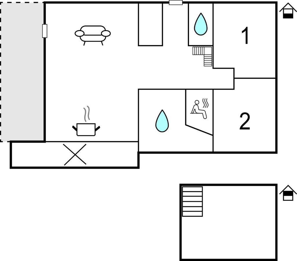 2 Bedroom Nice Home In Dagebüll 外观 照片